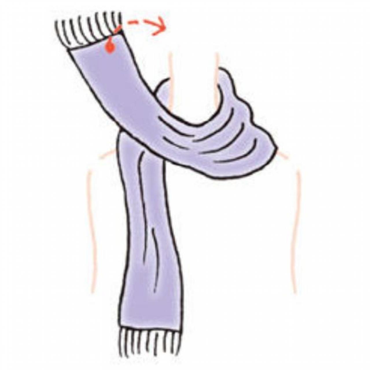 【ストールの巻き方2選】どんなアウターにも似合う「銀座巻き」と「ダブルトライアングル」（画像4）