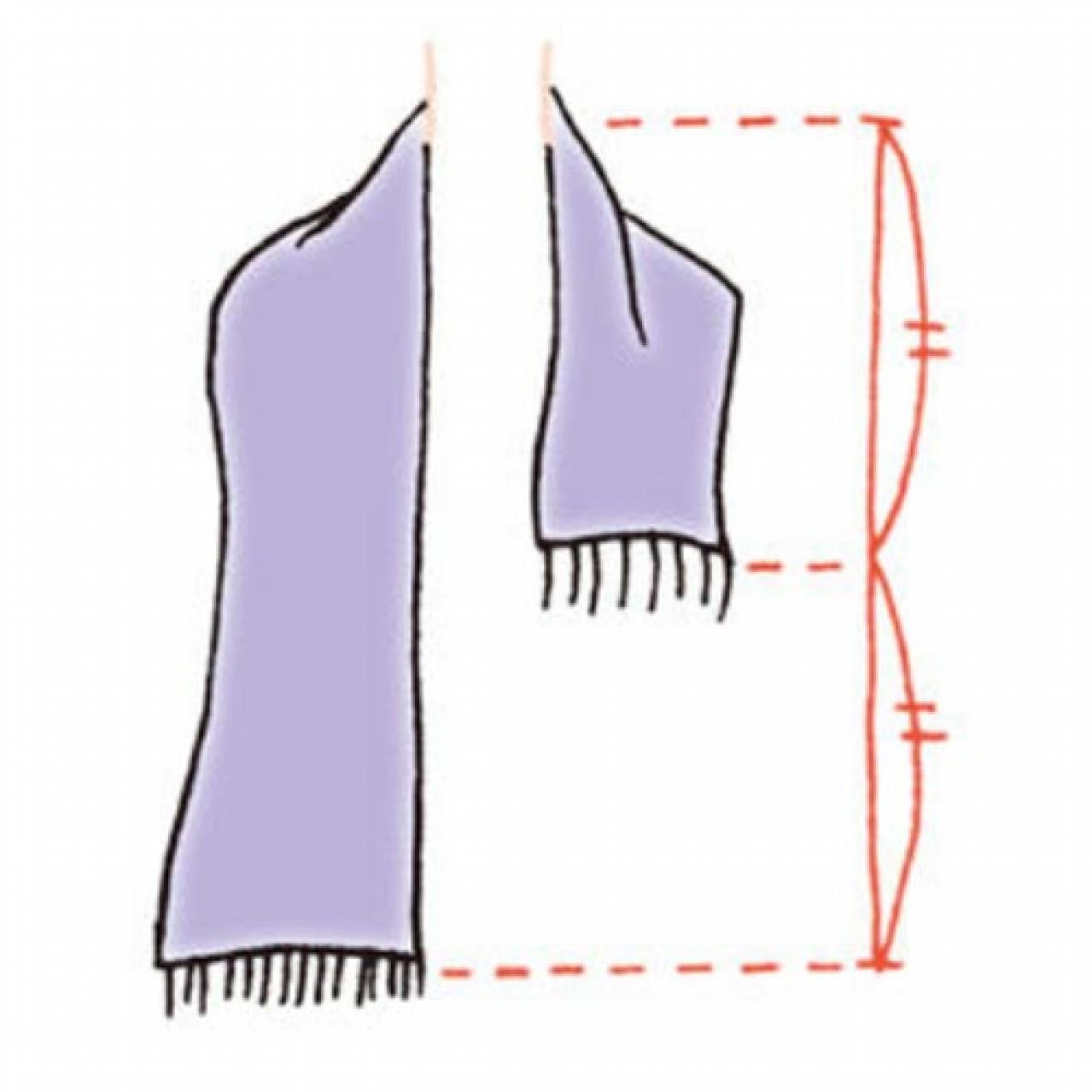 【ストールの巻き方2選】暖かさ抜群！の「シンプルドレープ」と「セーラー結び」（画像3）