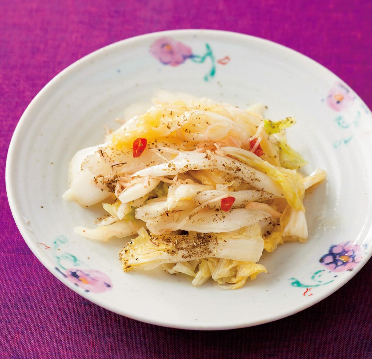 【白菜使いきりレシピ】内葉、芯を使った副菜2選「白菜のゆず風味サラダ」「ラーパーツァイ」（画像4）