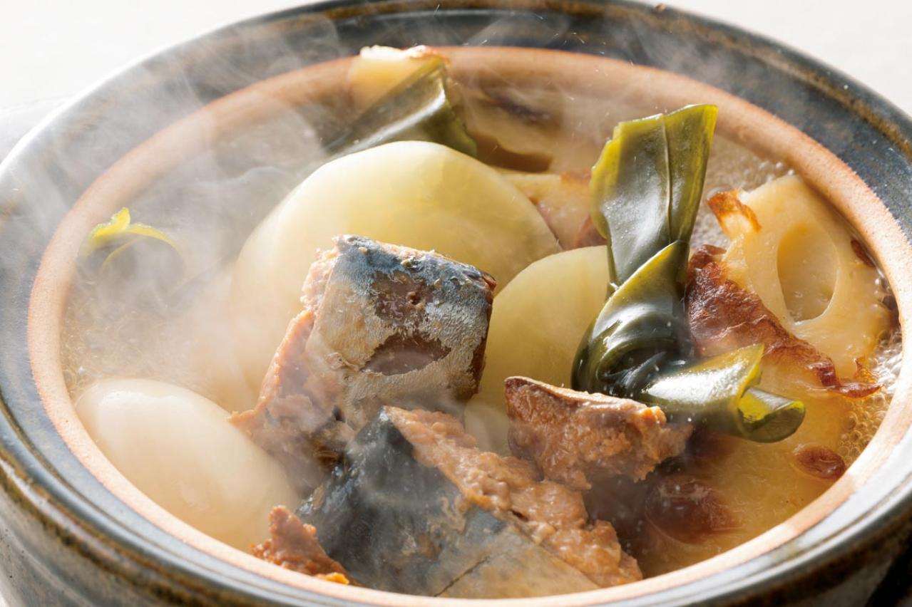 さば缶で糖質オフのごちそう２選「さば缶おでん」と「さば玉のロールキャベツ」