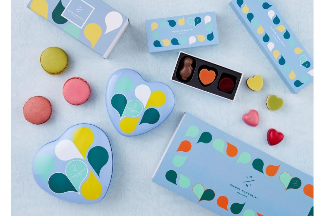 ピエール マルコリーニ ホワイトデー コレクション 2024 限定パッケージが登場！マカロンの新フレーバー「フランボワーズ」日本初登場