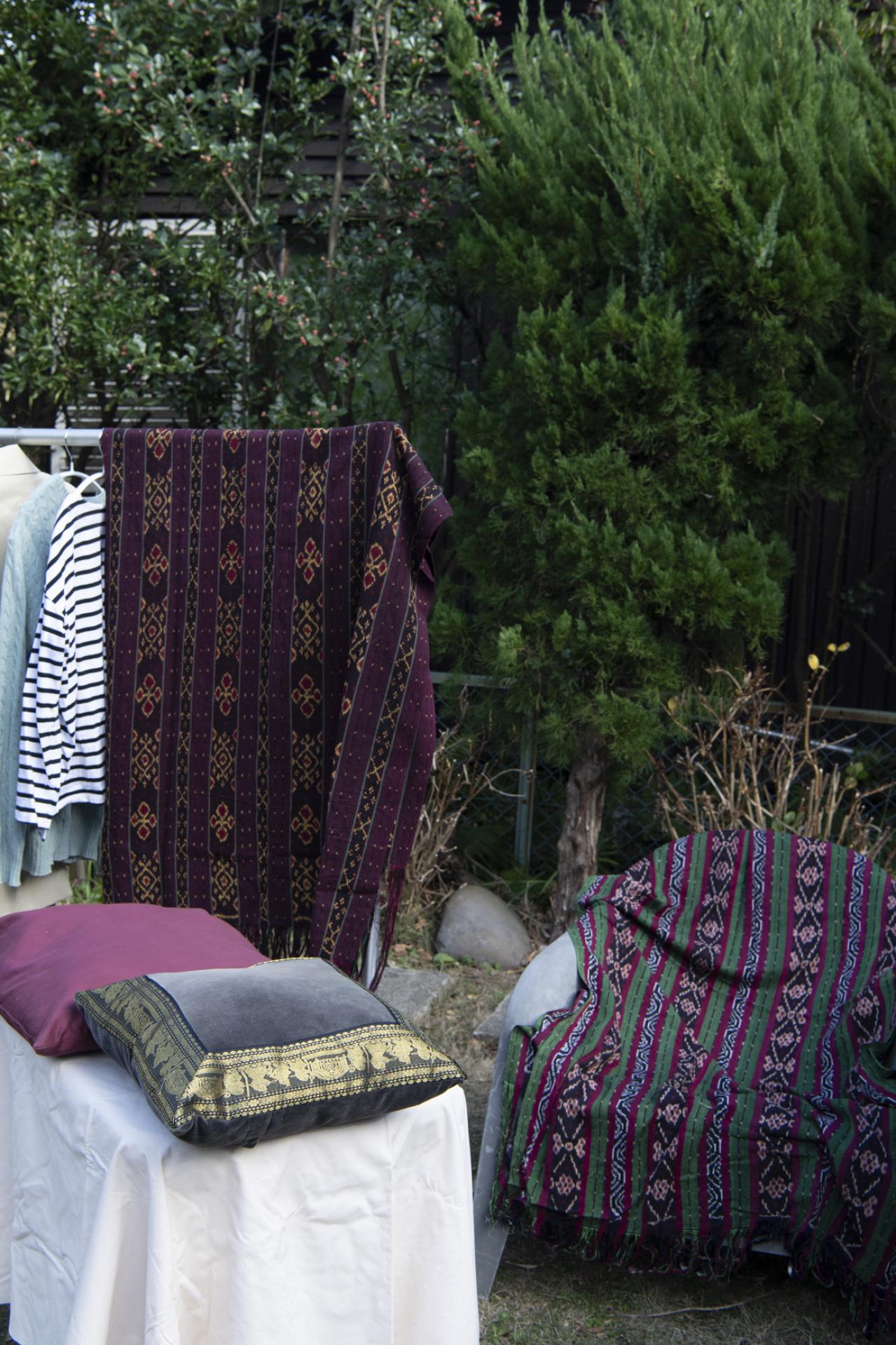 元ミス日本 伊藤千桃さんの葉山での暮らし 「お天気のいい日は布ものやかご類を虫干しします」（画像4）