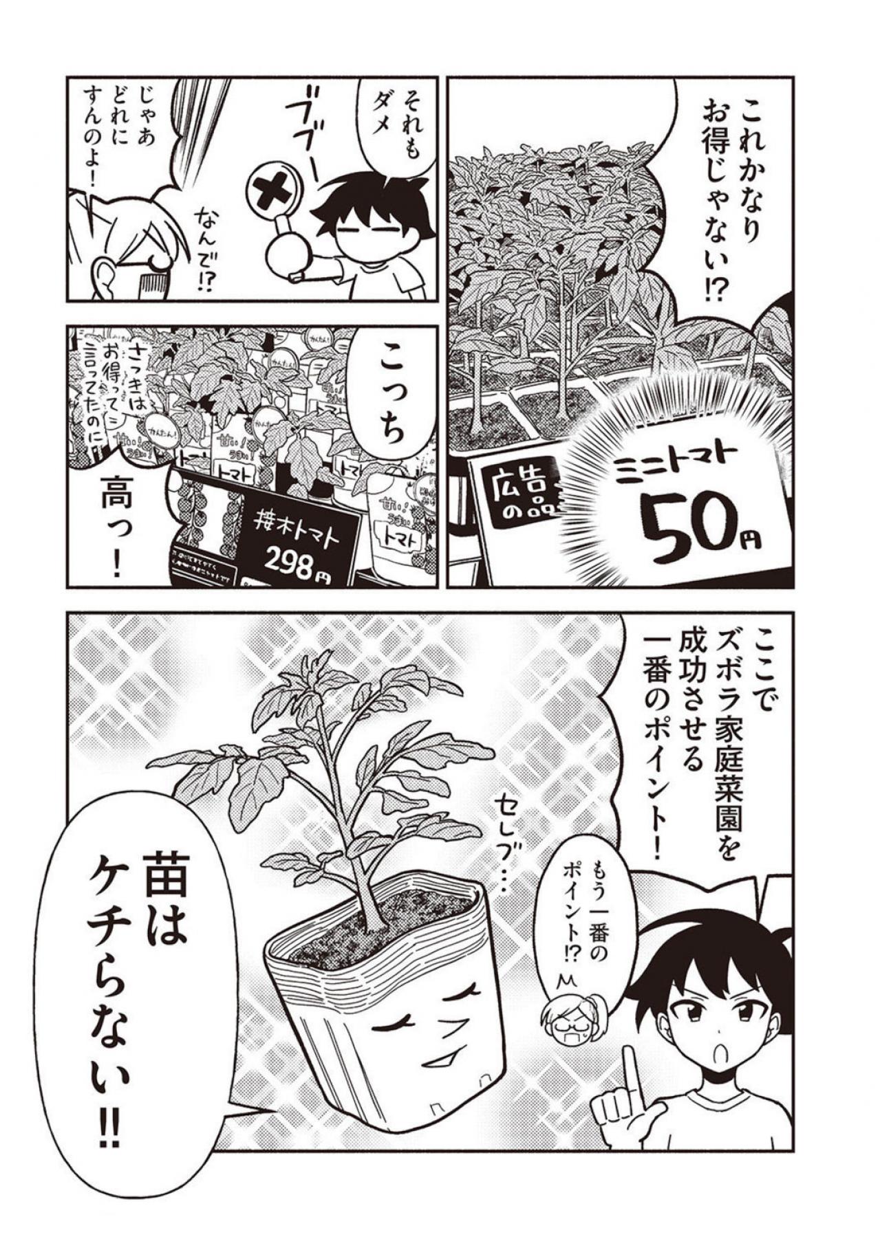 【マンガでわかる野菜づくり】ズボラ・初心者でも成功する栽培のコツとは？（画像9）