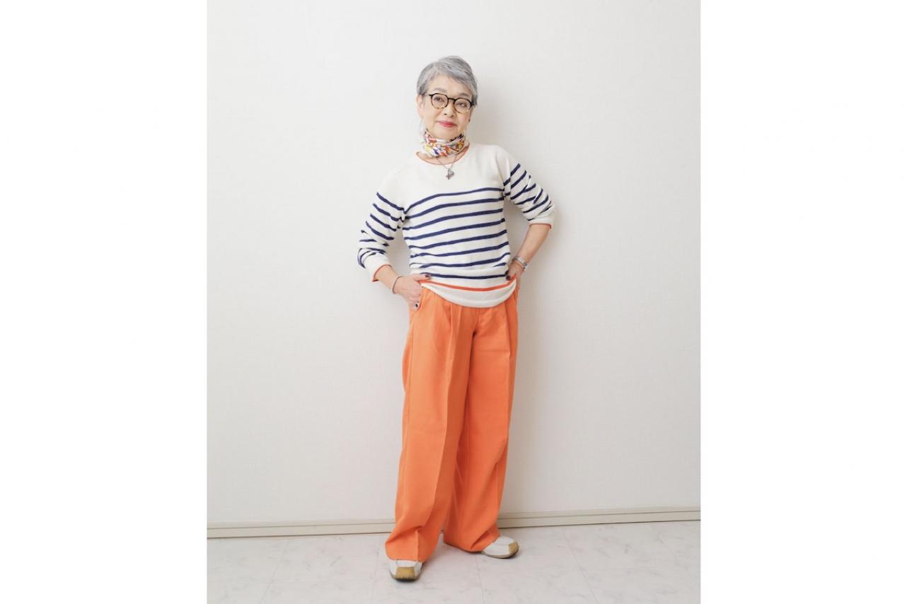 【プチプラおしゃれ術】68歳、ユーチューバー・きょうこばぁばの“品よく高見え”なコーディネートを公開！