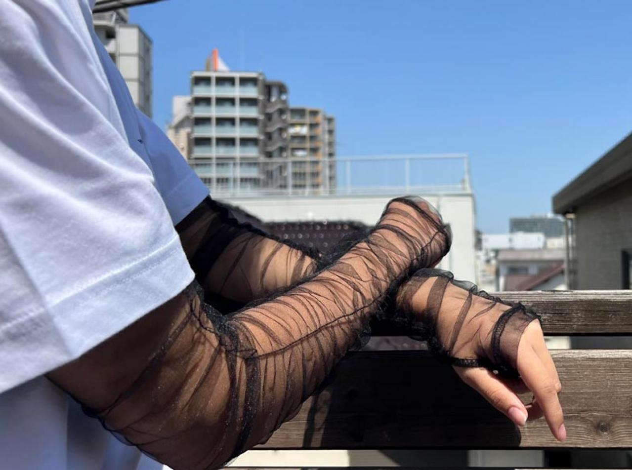 【スリコ】アームカバーとネックカバー。夏アイテムでおしゃれに日焼け対策を（画像6）