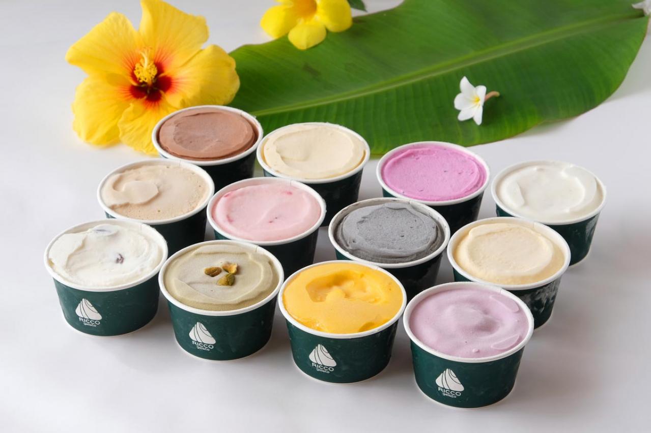 フードスタイリスト 黒木優子さんのお取り寄せ【ほっと一息お気に入りのおやつ】 リッコジェラートの「ジェラート」と永楽堂の「たこせんべい」（画像2）