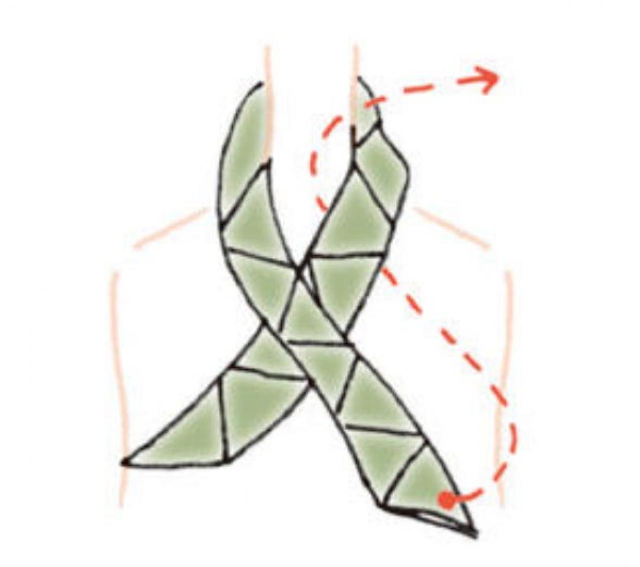 冷房対策にも！エレガントなスカーフの巻き方2選「ラッフル結び」と「固結び」（画像5）