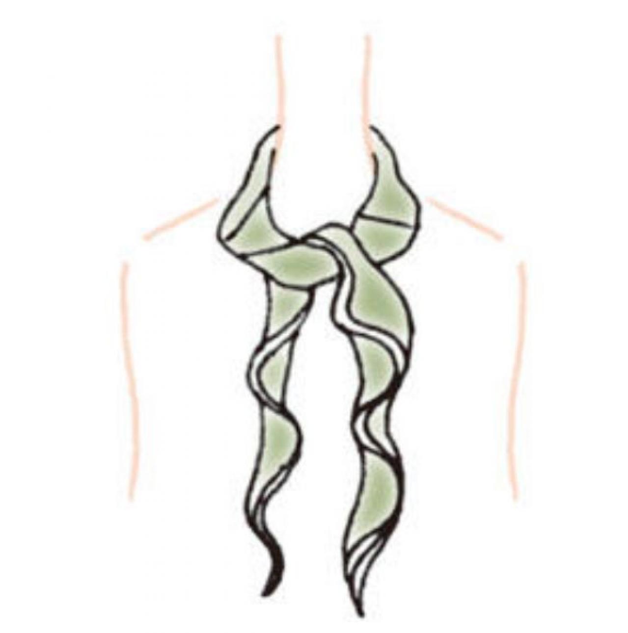 冷房対策にも！エレガントなスカーフの巻き方2選「ラッフル結び」と「固結び」（画像6）