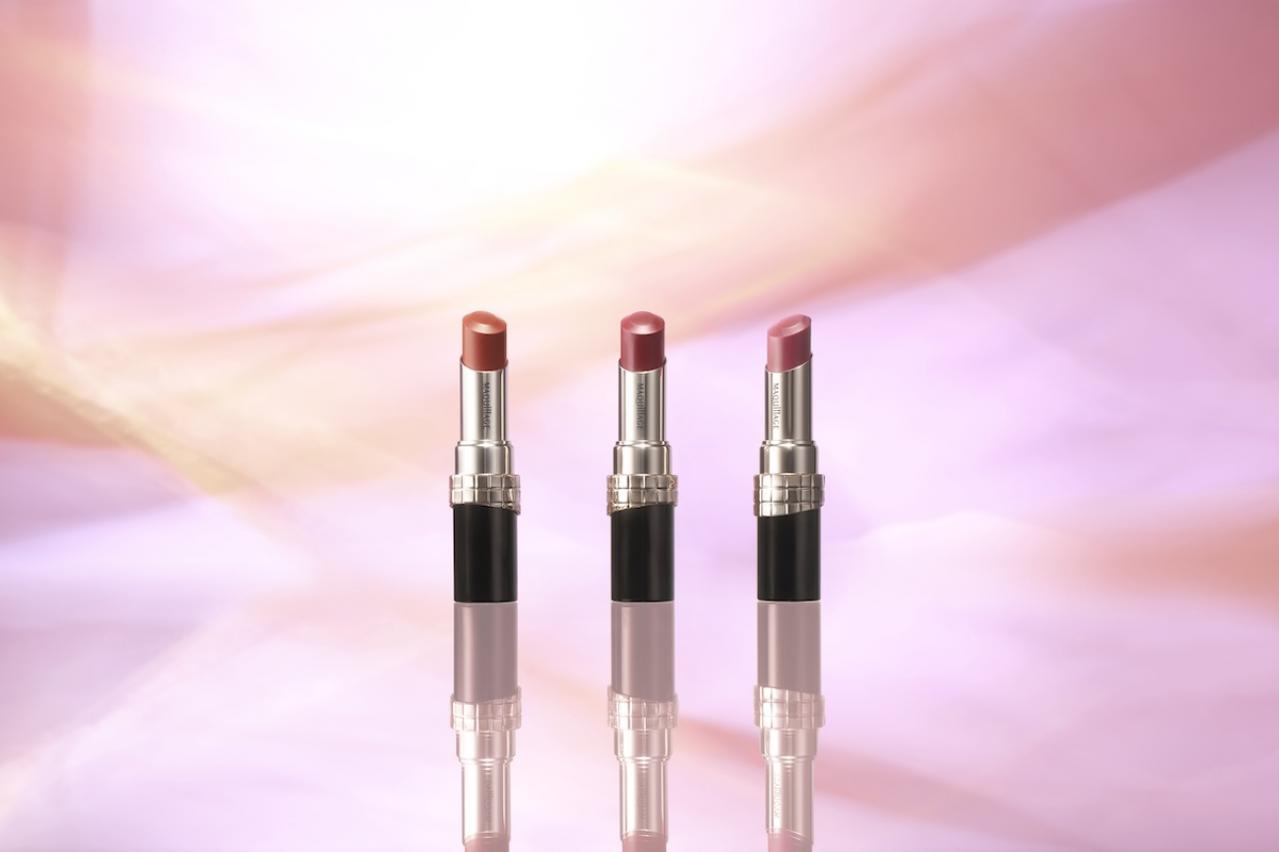 「塗っている感より血色感」マキアージュの“落ちにくい×リップケア”が叶うルージュから初の限定色が発売
