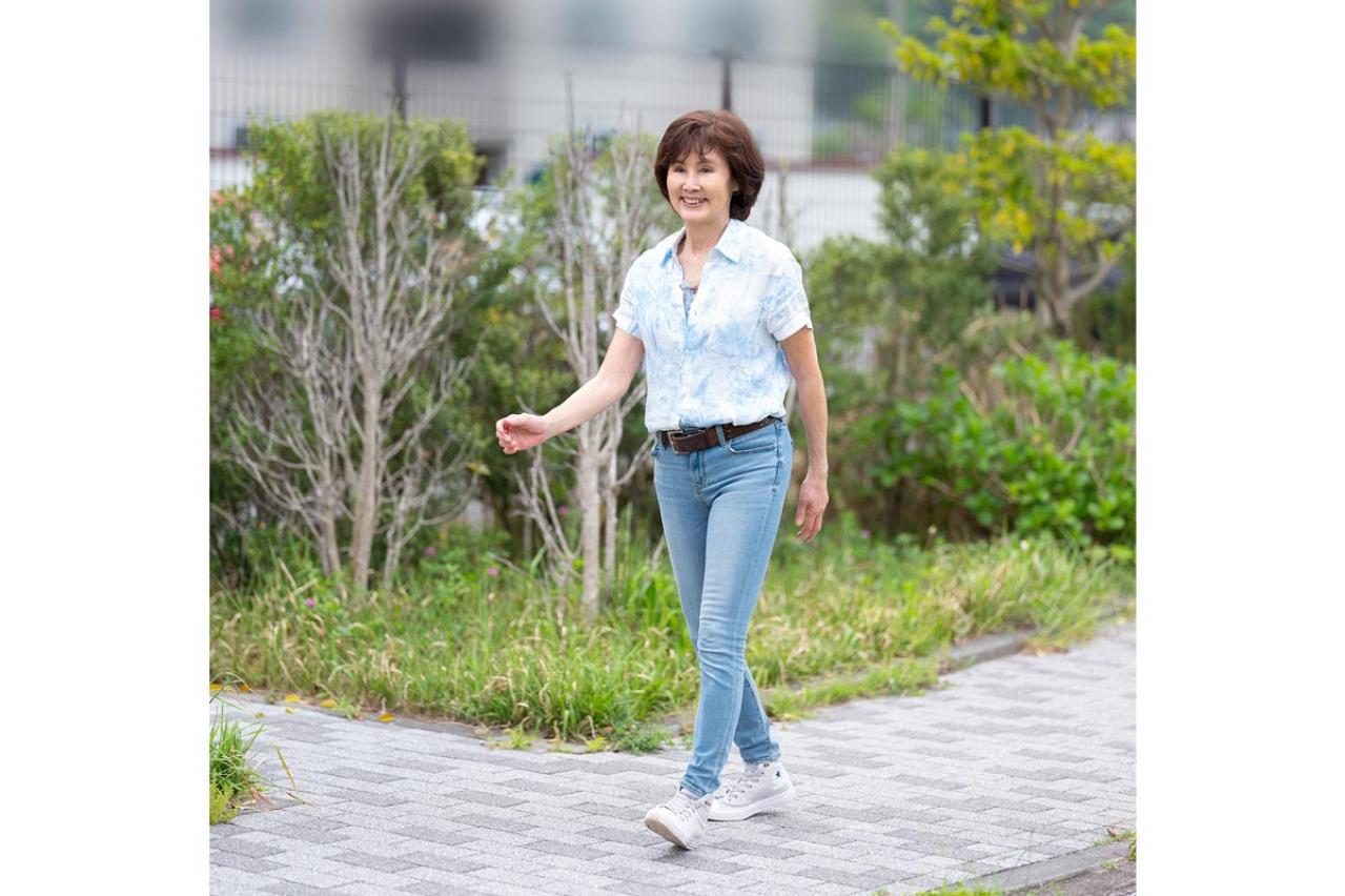 奇跡の78歳！歩くときに気をつけたいワンポイントとは？元ミス日本の谷 玉惠さんが伝授