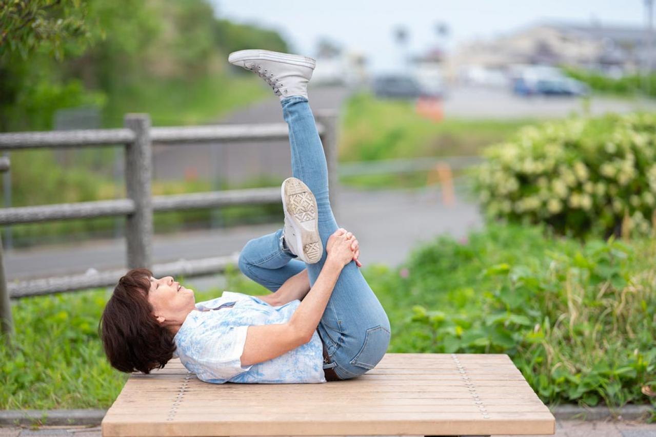 80歳目前にしてこのプロポーション！元ミス日本が実践する「お尻筋をやわらかくするストレッチ」とは？（画像6）