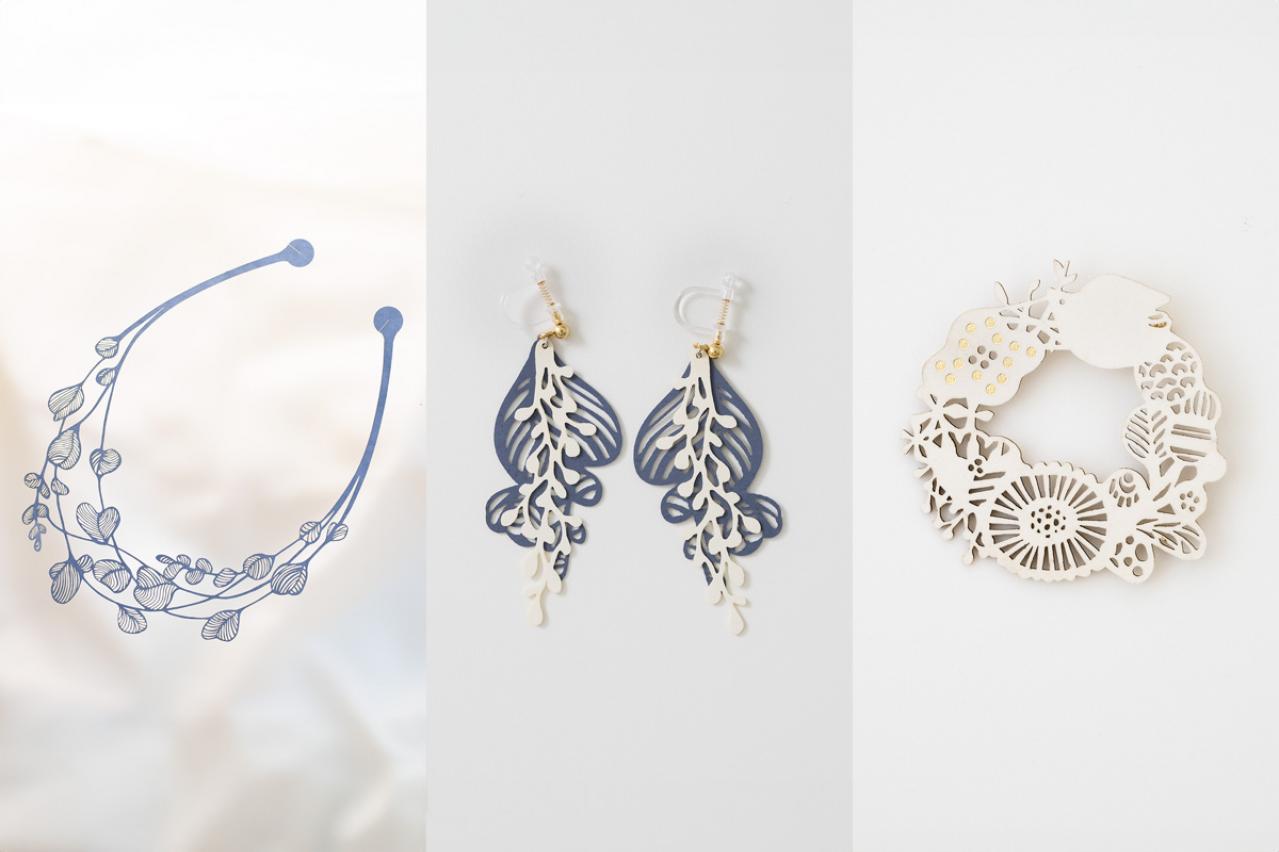 エレガントで軽くて、金属アレルギーの人にも対応。〝紙ってる“アクセサリー【8選】