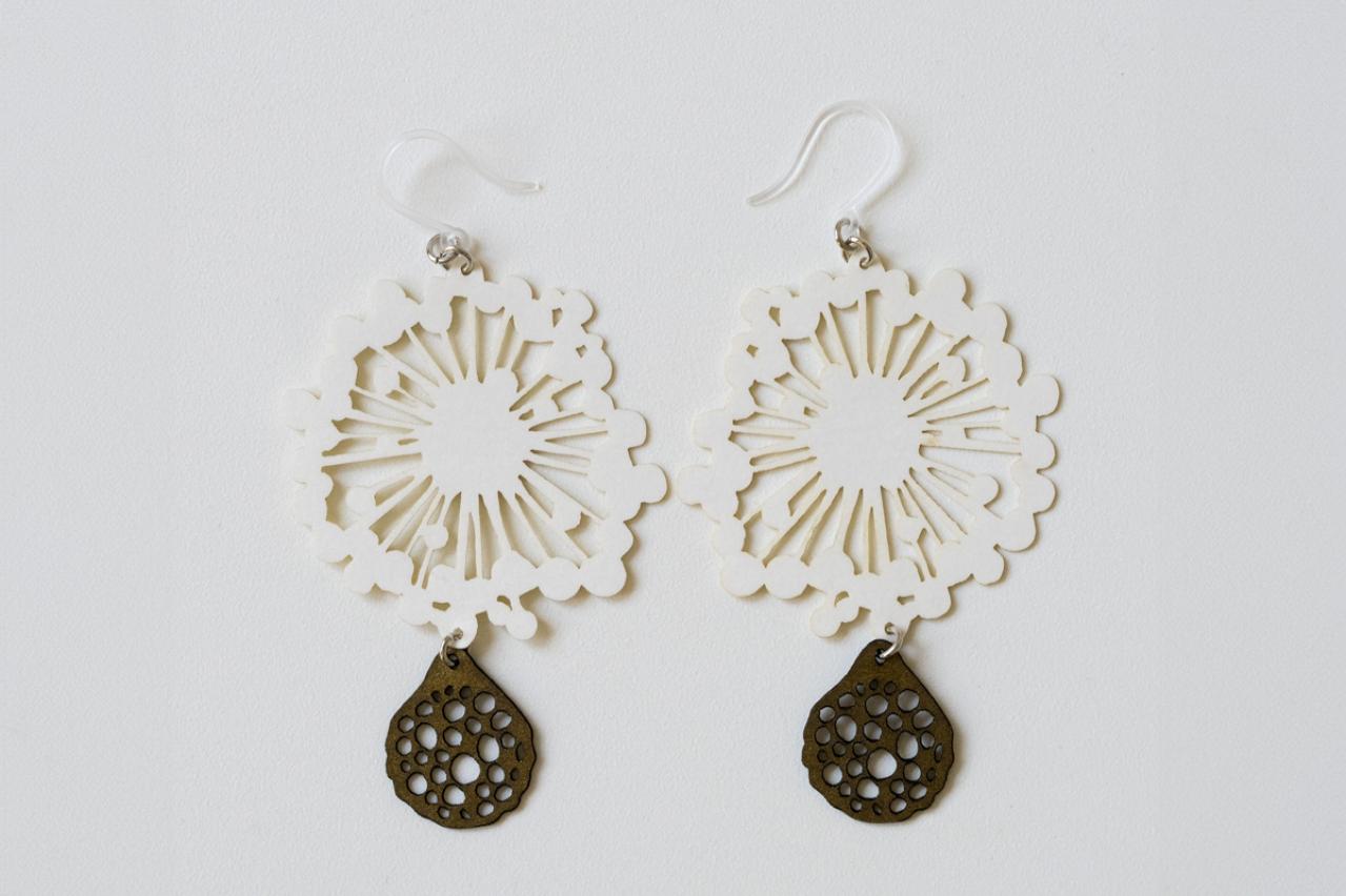 エレガントで軽くて、金属アレルギーの人にも対応。〝紙ってる“アクセサリー【8選】（画像7）