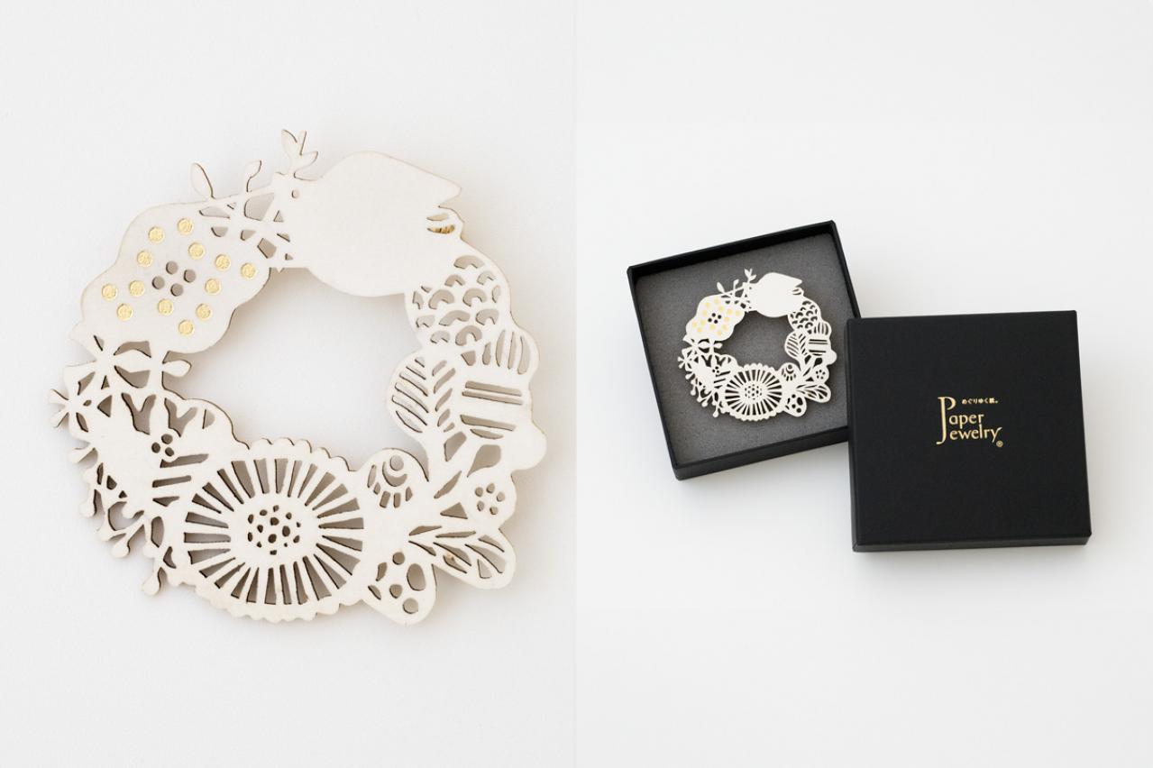 エレガントで軽くて、金属アレルギーの人にも対応。〝紙ってる“アクセサリー【8選】（画像9）