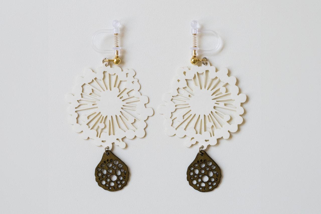 エレガントで軽くて、金属アレルギーの人にも対応。〝紙ってる“アクセサリー【8選】（画像6）