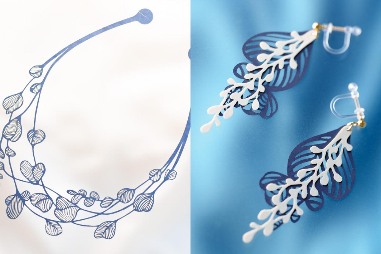 夏は紙（神）頼み！　超軽くて汗や水に強い、ノンアレルギーのペーパージュエリー（画像5）