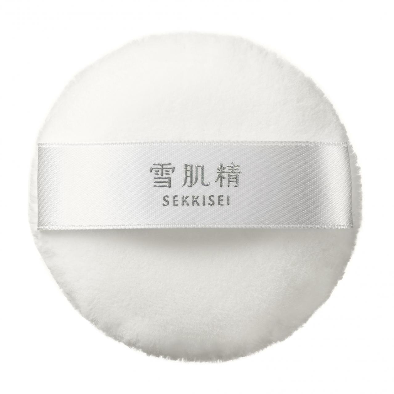 ヒアルロン酸配合のふんわり厚めのパフ1枚