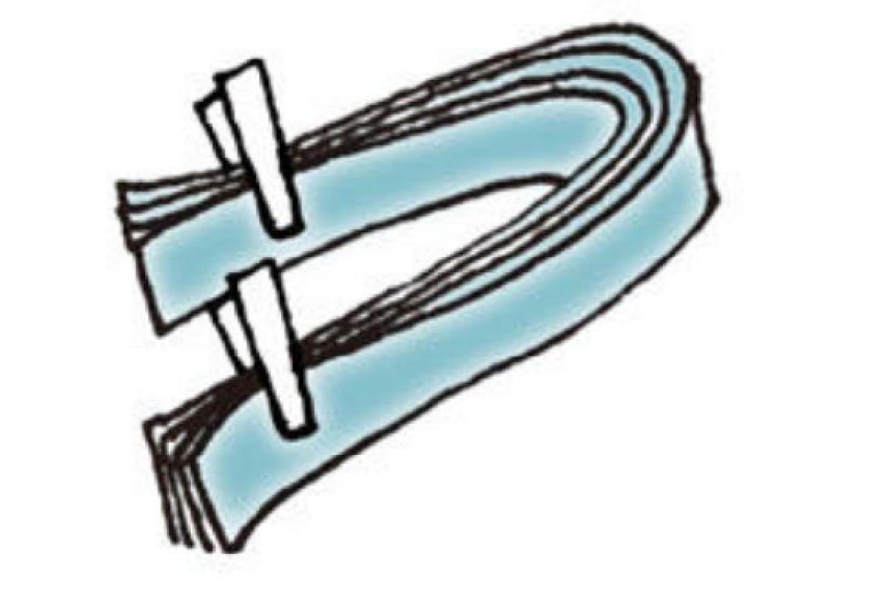 紫外線からも冷房の風からも首をガード【小さめスカーフ】1枚あればできる「ループリボン」と「ピエロ」（画像13）