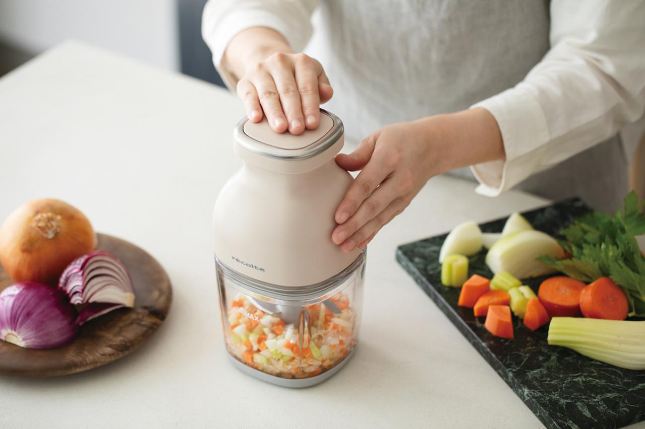 コードレスだとフードプロセッサーはこんなに使いやすい！レコルトの新商品とは？