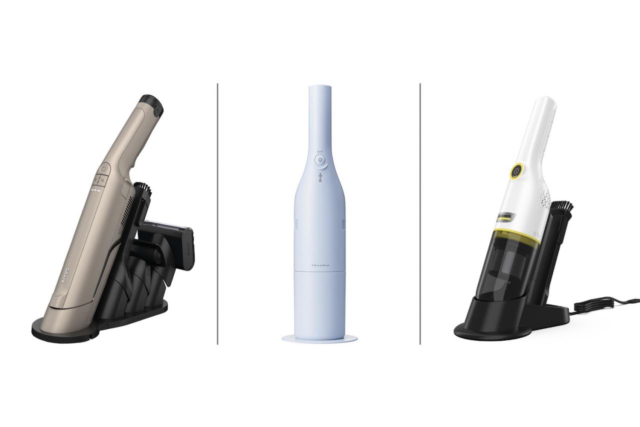 出しっぱなしでもおしゃれ！【ハンディクリーナー】コンパクトなのに吸引力もバッチリ！ 家電のプロ・神原サリーさんのおすすめ3選