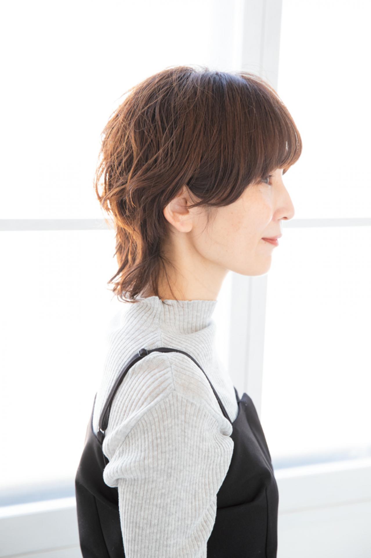  2024年最旬【50代からのミディアムヘア】レイヤーで髪のボリュームをアップ！（画像3）