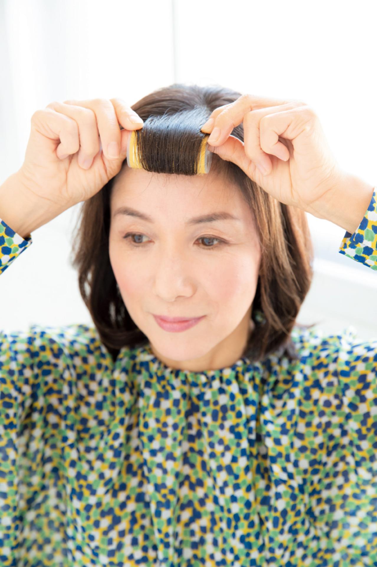  2024年最旬【50代からのミディアムヘア】レイヤーで髪のボリュームをアップ！（画像11）