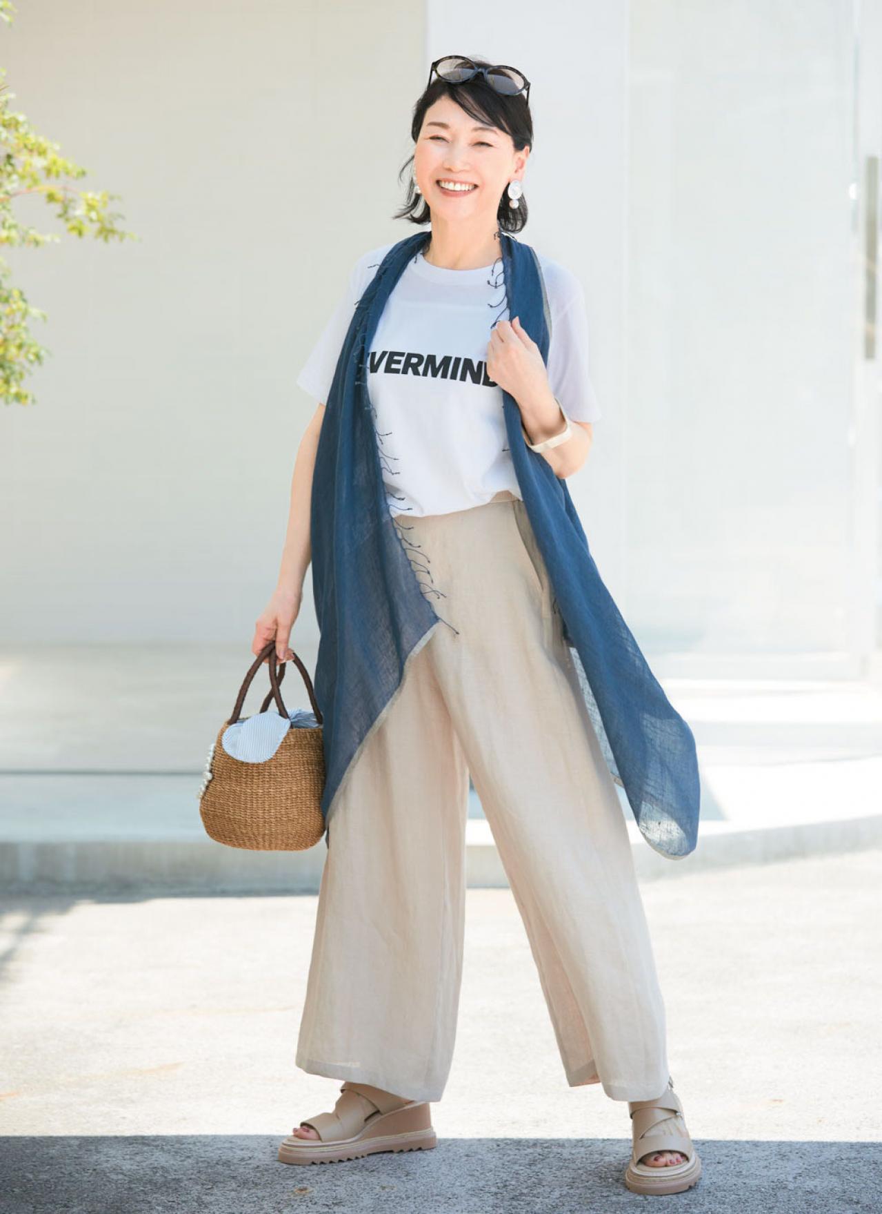 気温差対策に夏も秋も大活躍の【50代以上おすすめストール】はコレ！（画像4）