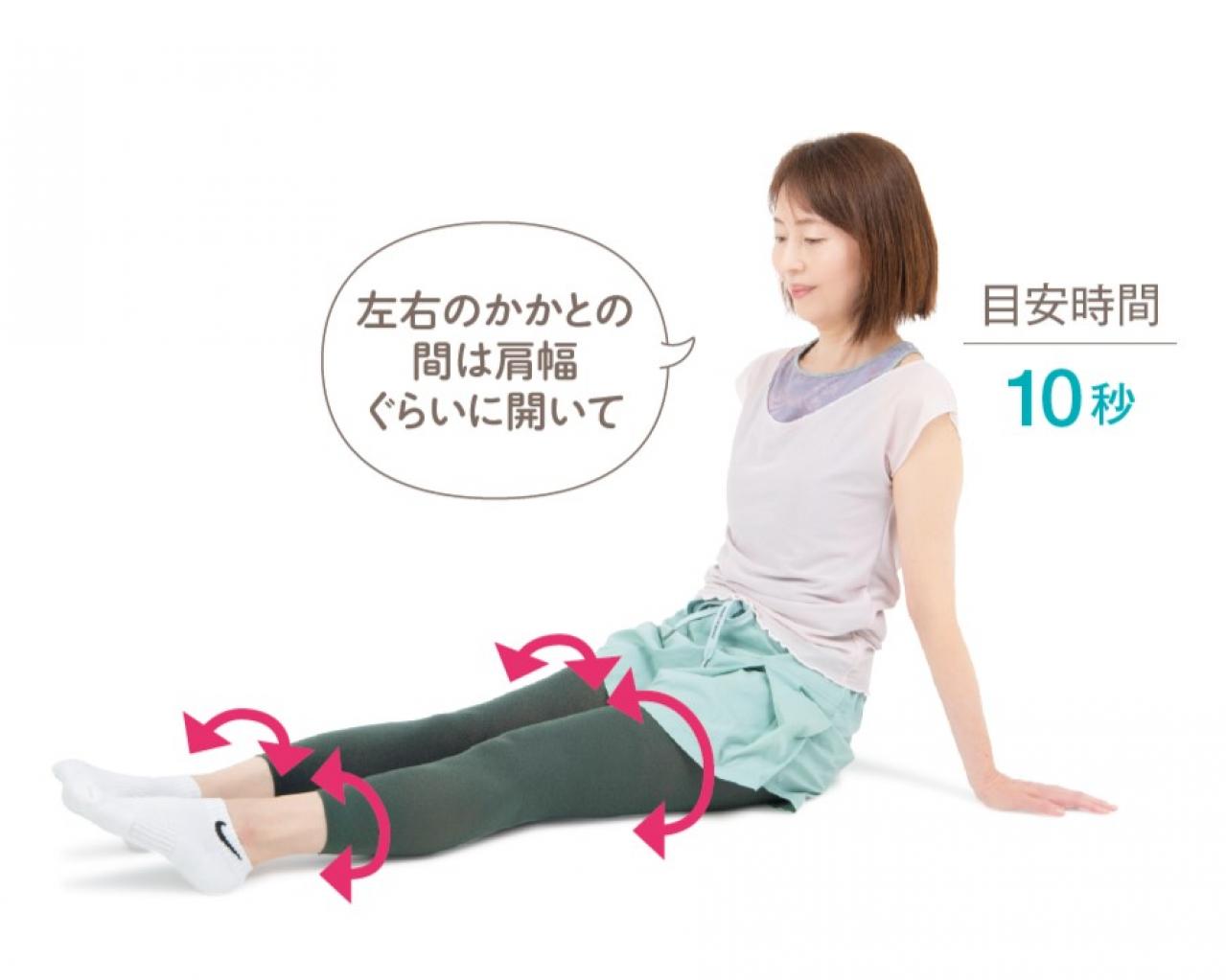 足腰の不調をやわらげる「たった10秒のストレッチ」大人気・中村格子さんの【ぶらぶら体操】（画像3）