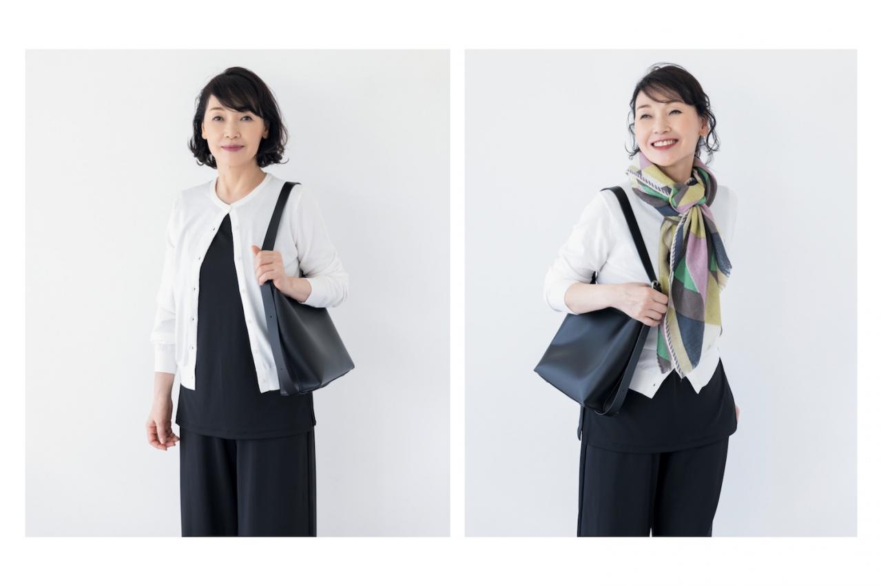 【50代以上の小物使い】スタイリストが教える定番服を「定番に見せない」バリエ5選