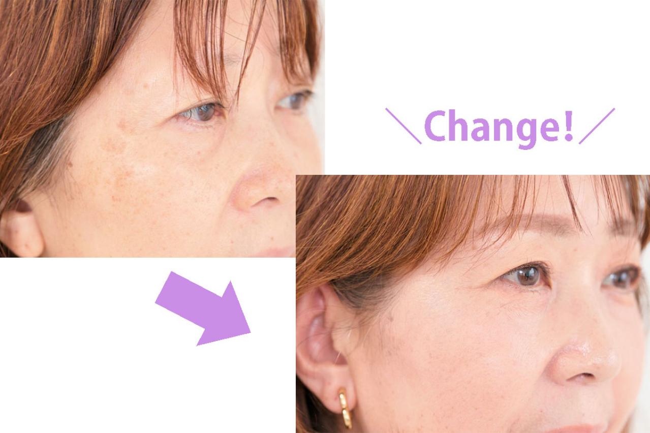 【60代からのシミ・肝斑・クマ】「隠そうとすればするほど老け見えします」ヘアメイク職人・化け子の神業を紹介