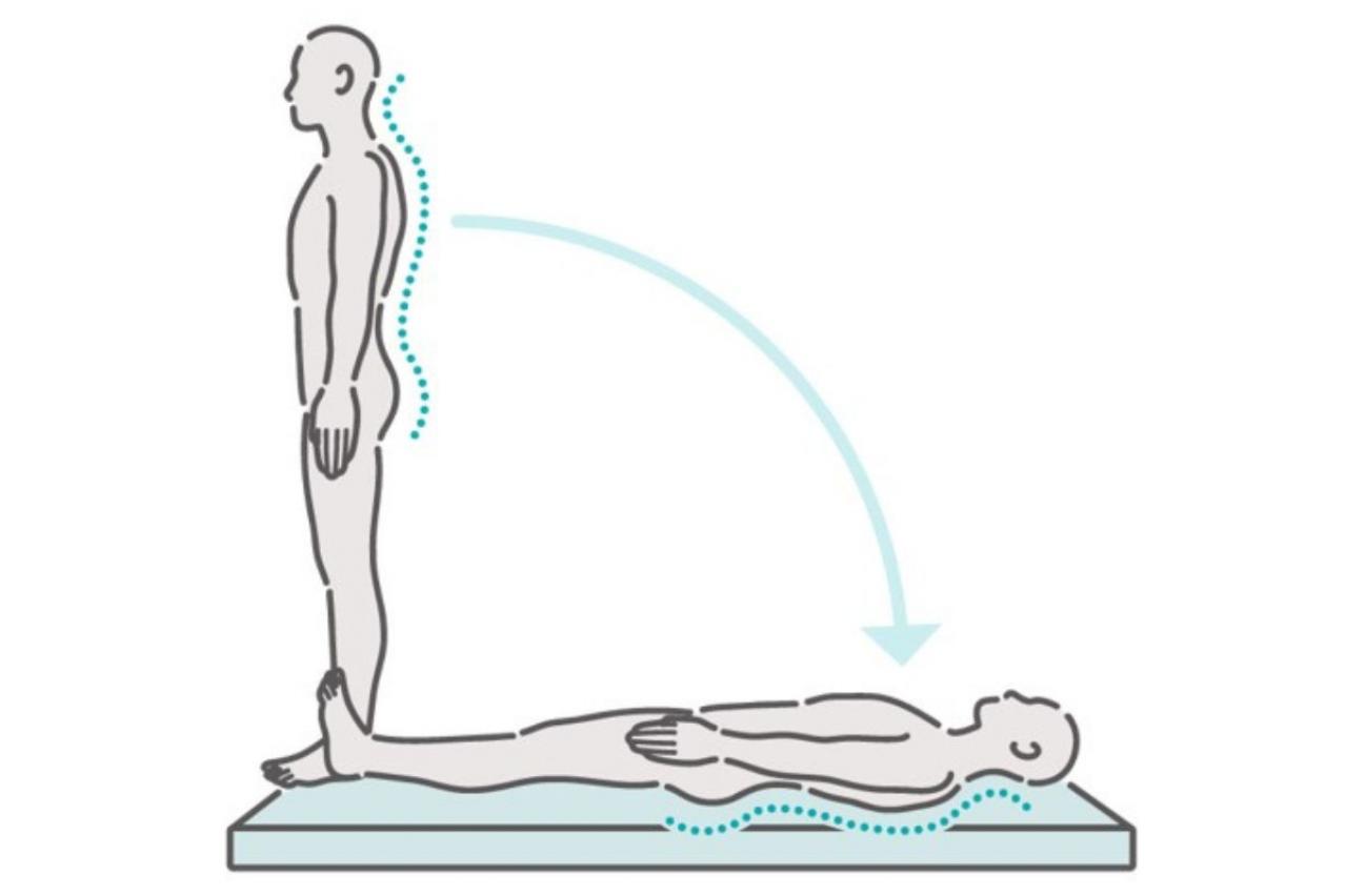 理想の寝姿勢