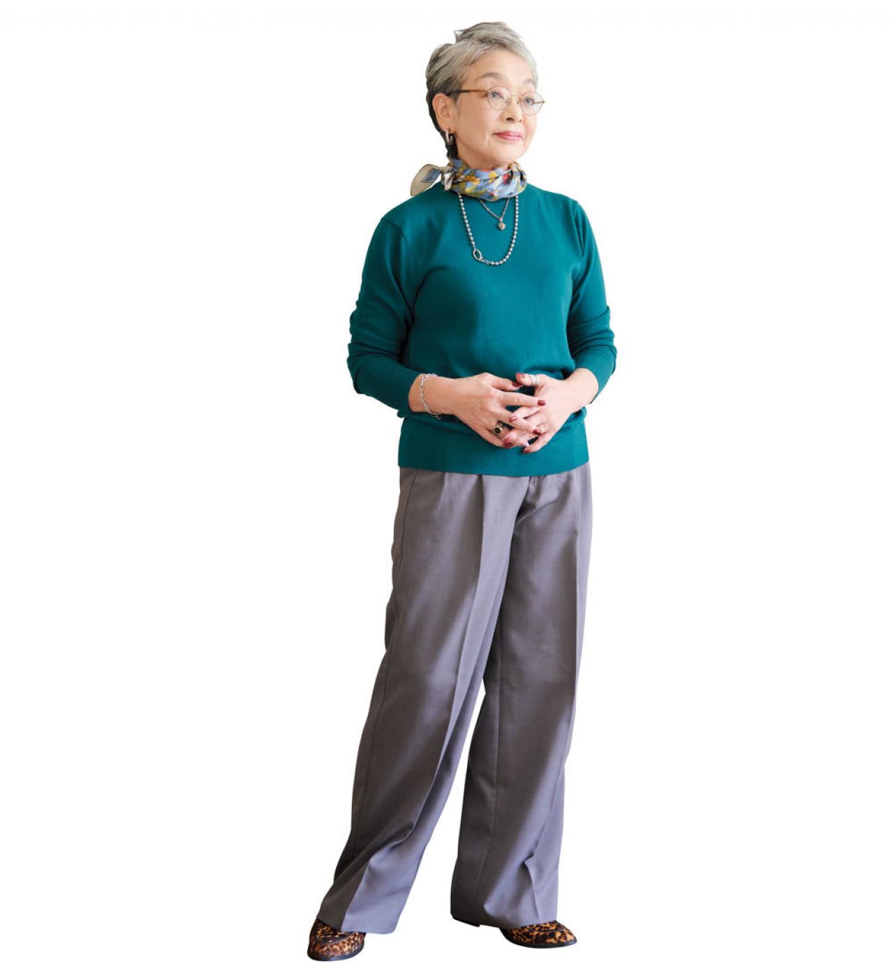 68歳、YouTubeで人気の【きょうこばぁば】ユニクロやジーユーを品よく着こなすコツとは？（画像5）