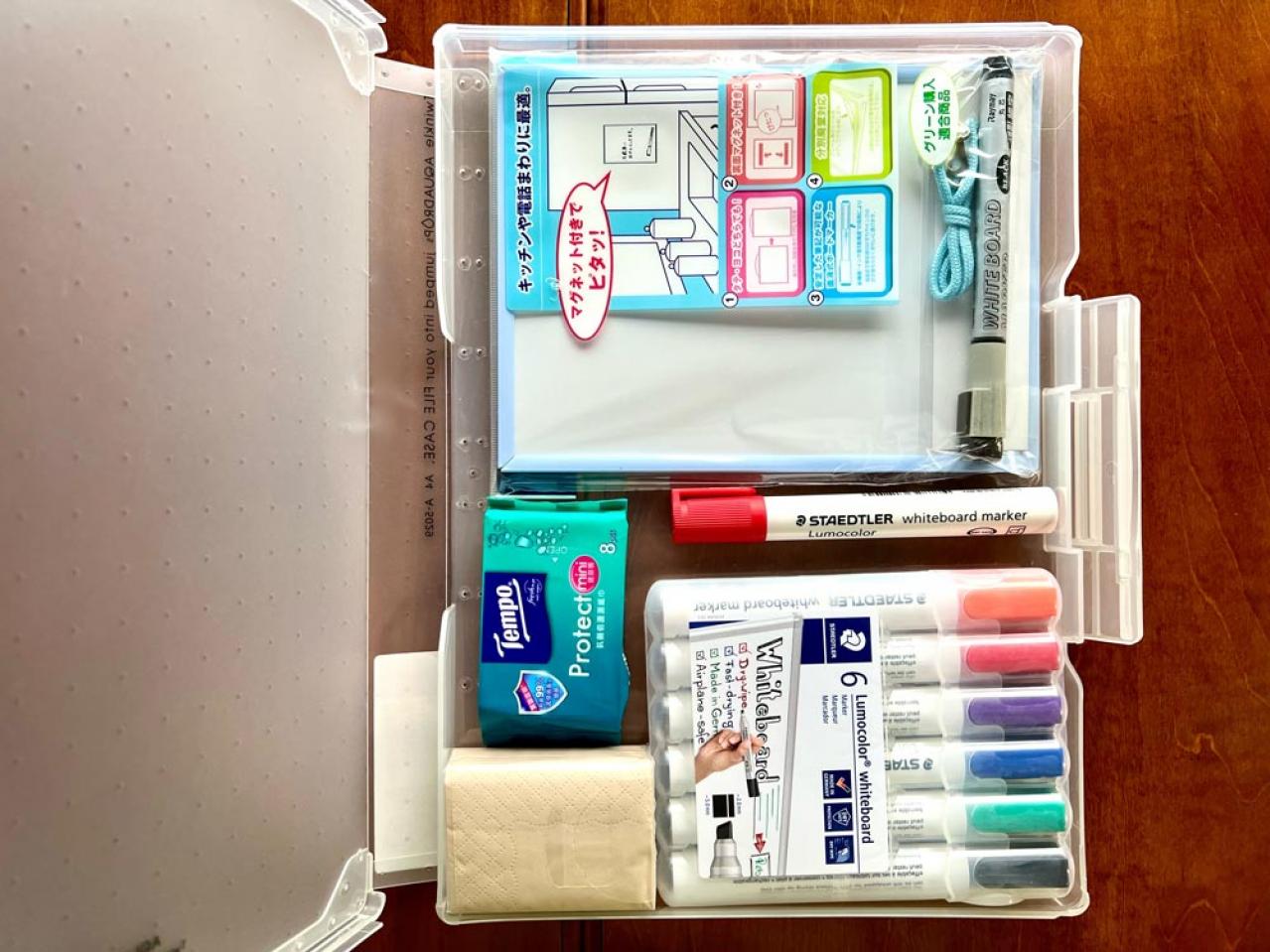 散らかりがちな文具小物もすっきり！【A4ファイルケース】の絶大な収納力とは？（画像5）