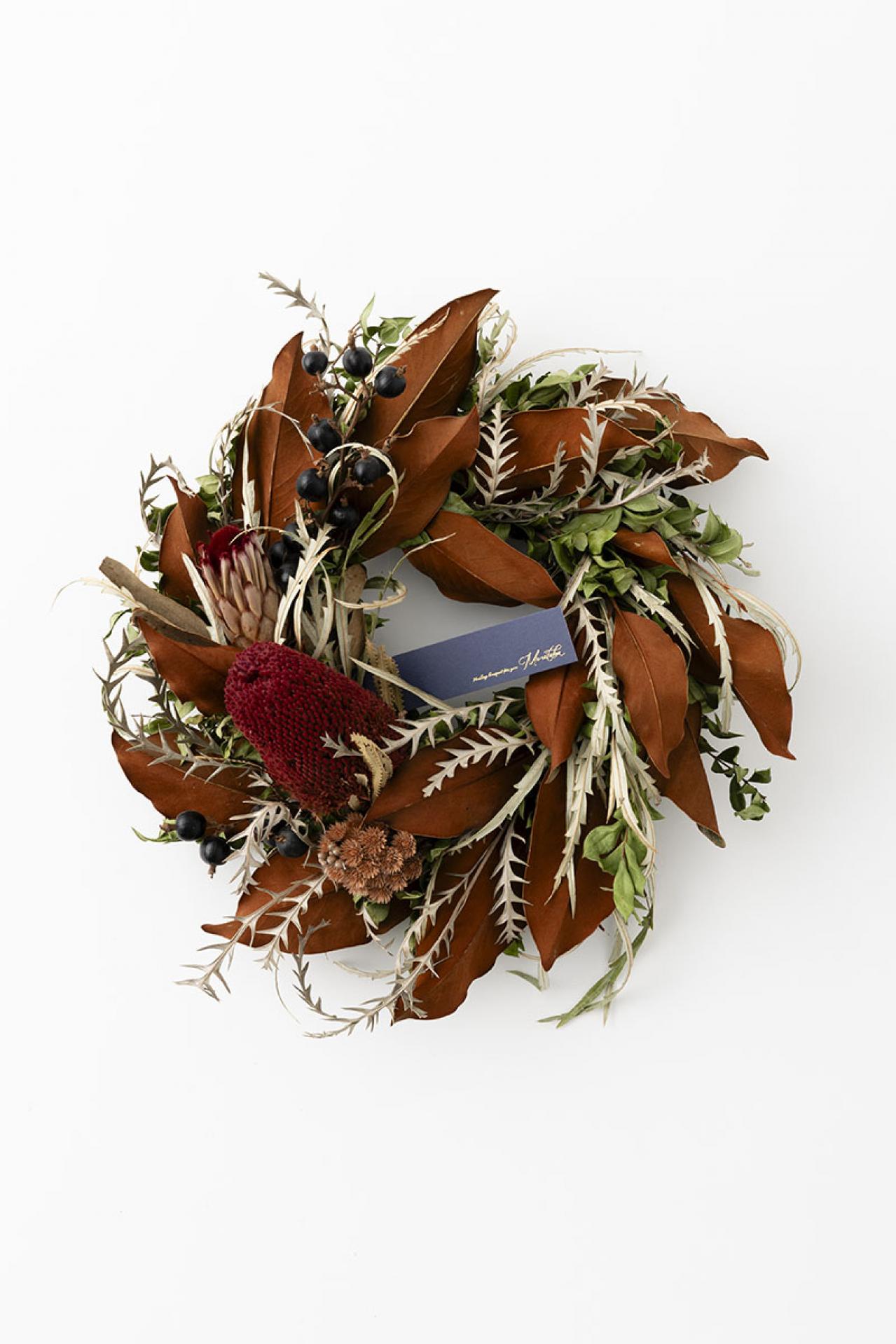 人気ドライフラワー専門店が作った特別なリースがお目見え！自宅が一気に洒落る【リース2種】（画像5）