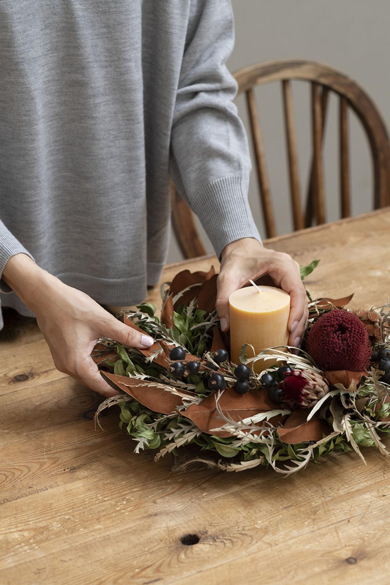 人気ドライフラワー専門店が作った特別なリースがお目見え！自宅が一気に洒落る【リース2種】（画像6）