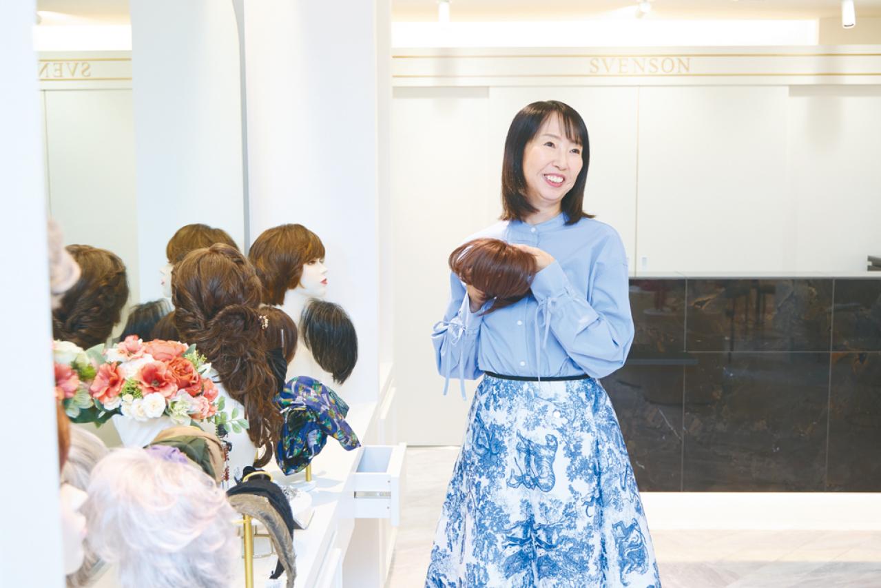 「ウィッグってどうなの？」白髪が気になる64歳・ゆうゆうモデルが【フルウィッグ】に挑戦してみた！（画像6）