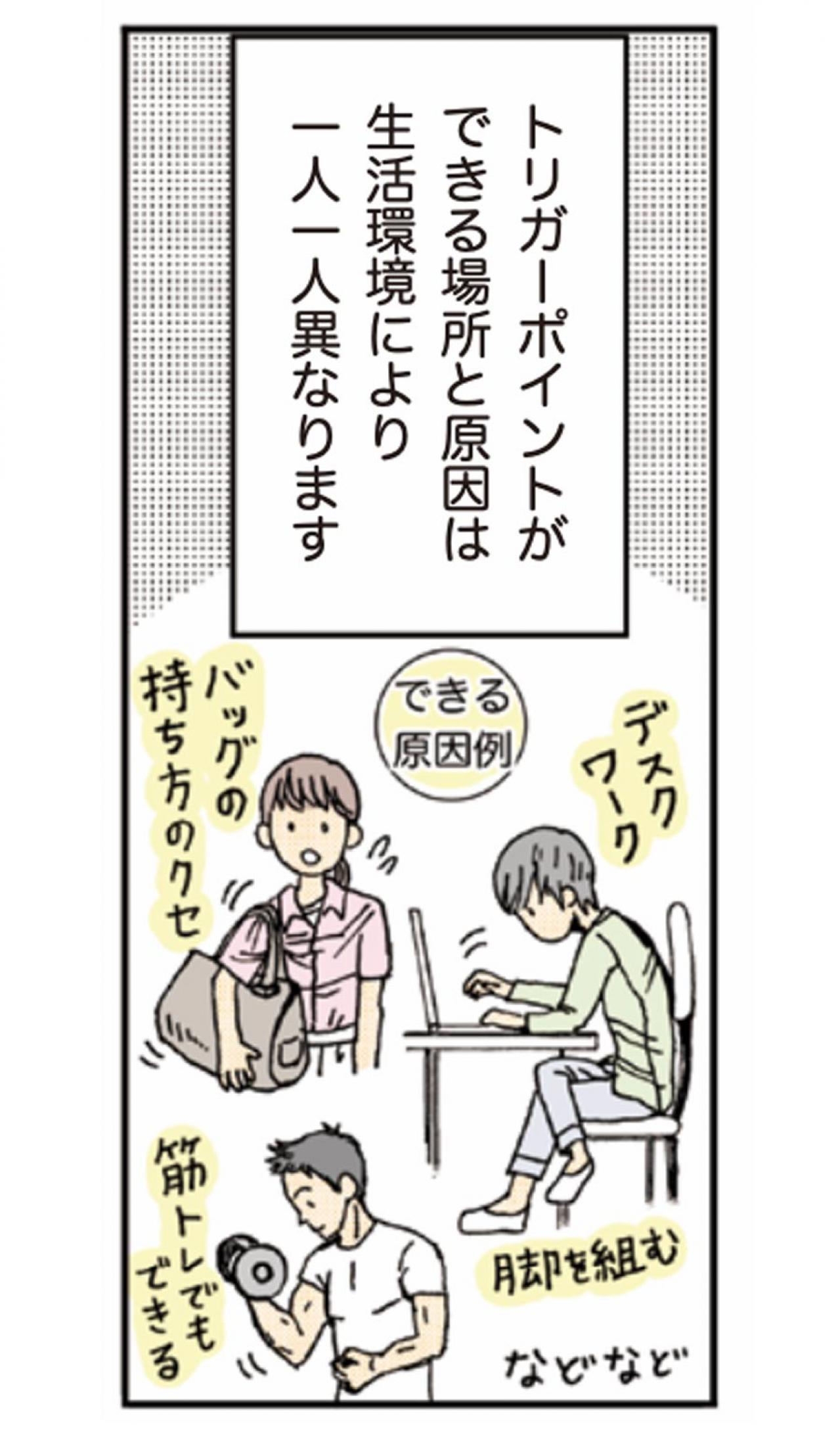 超ほぐれる「トリガーポイント」って一体何？肩こり・息苦しさのお悩みに【マンガでセルフケア】（画像7）