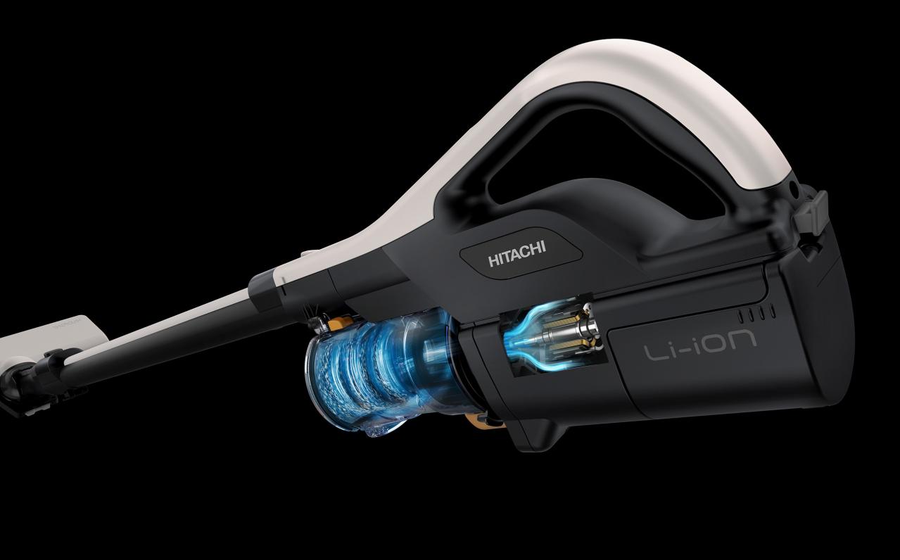 1.標準質量1.4kgの軽さときわだつパワーでごみをしっかり吸い込む