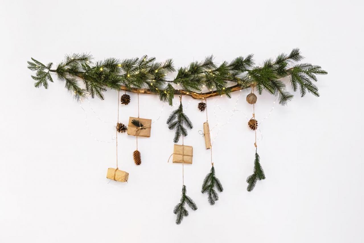 【ガーデニング】身近な自然素材のクリスマス ディスプレー！初めてでも簡単（画像8）