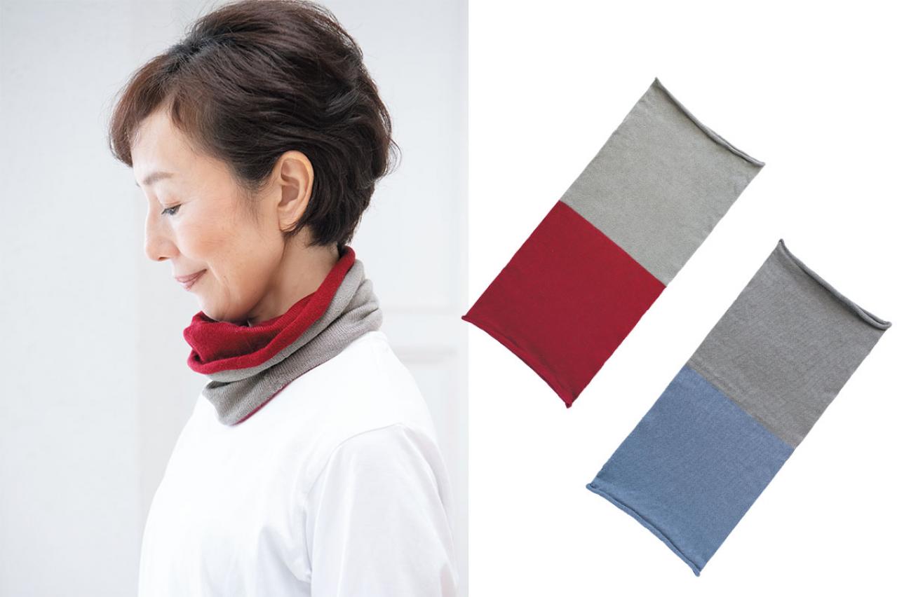 スタッフ「まるで暖かいネックレス！」大人気のシルクメーカー発・上質なシルクウォーマーとは？