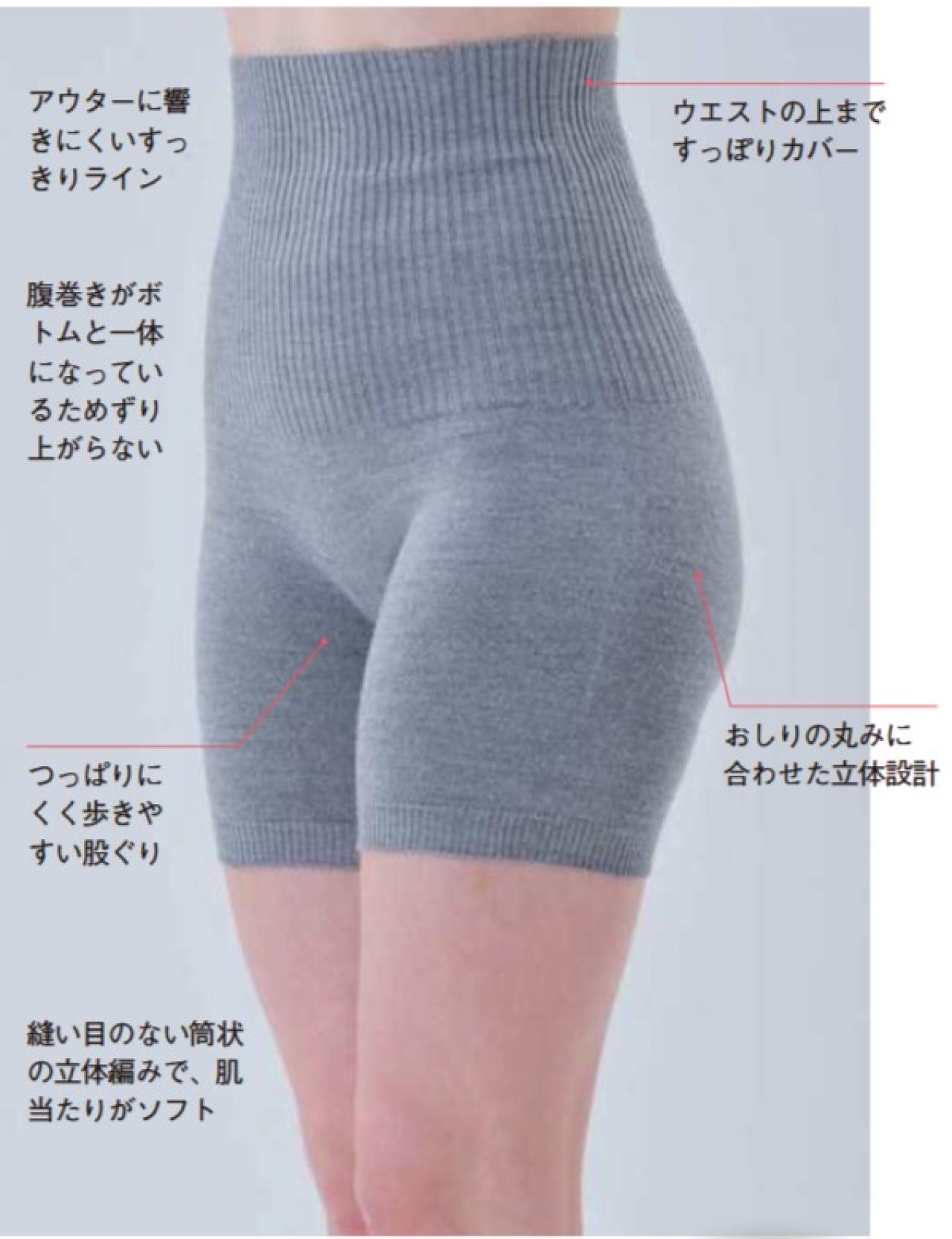 【温活】腹巻きと毛糸のパンツが合体！信頼ニットメーカーの「ハラマキボトム」とは？（画像2）