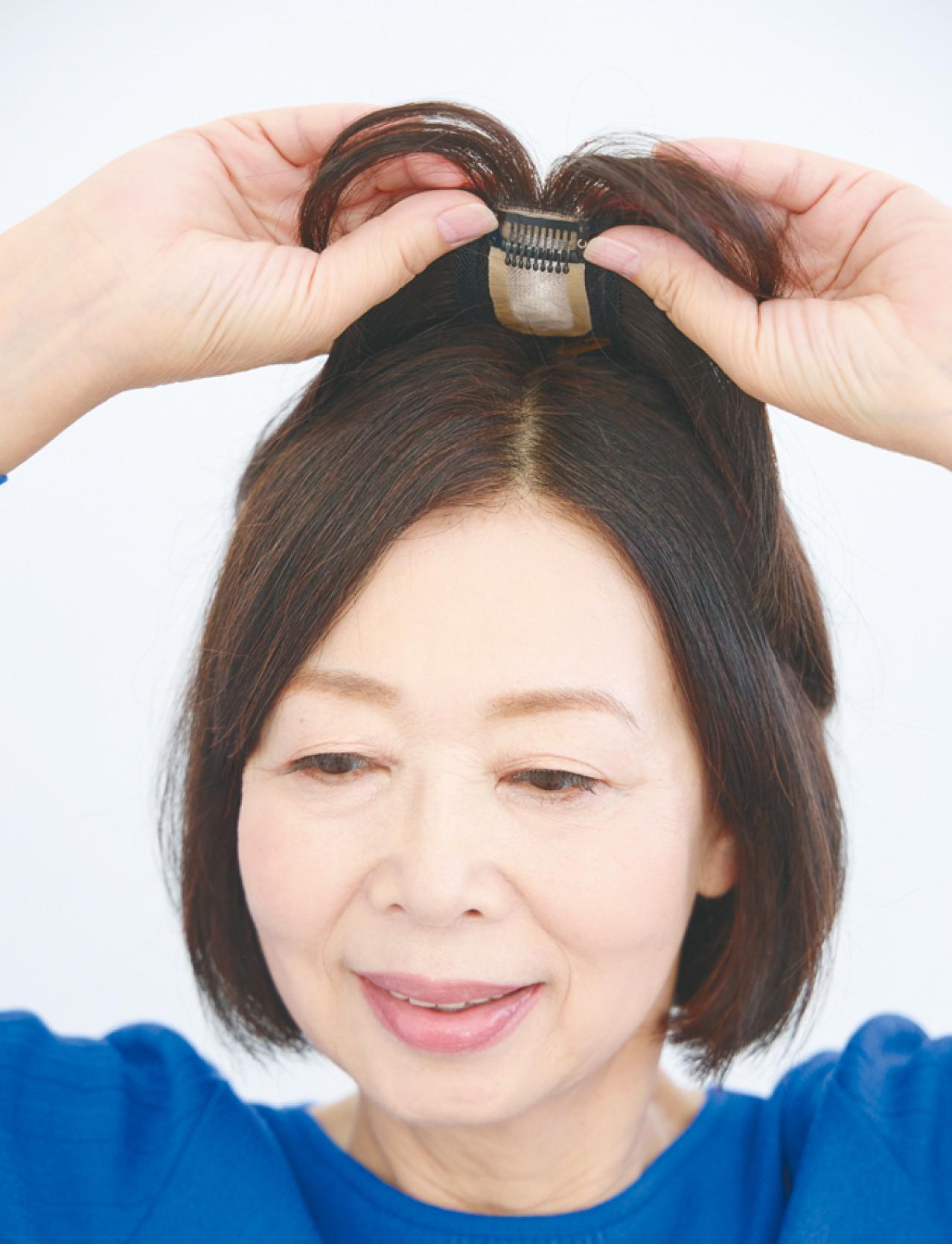 分け目のボリュームがほしい人におすすめ！【前髪つきウィッグ】の実力とは？（画像8）