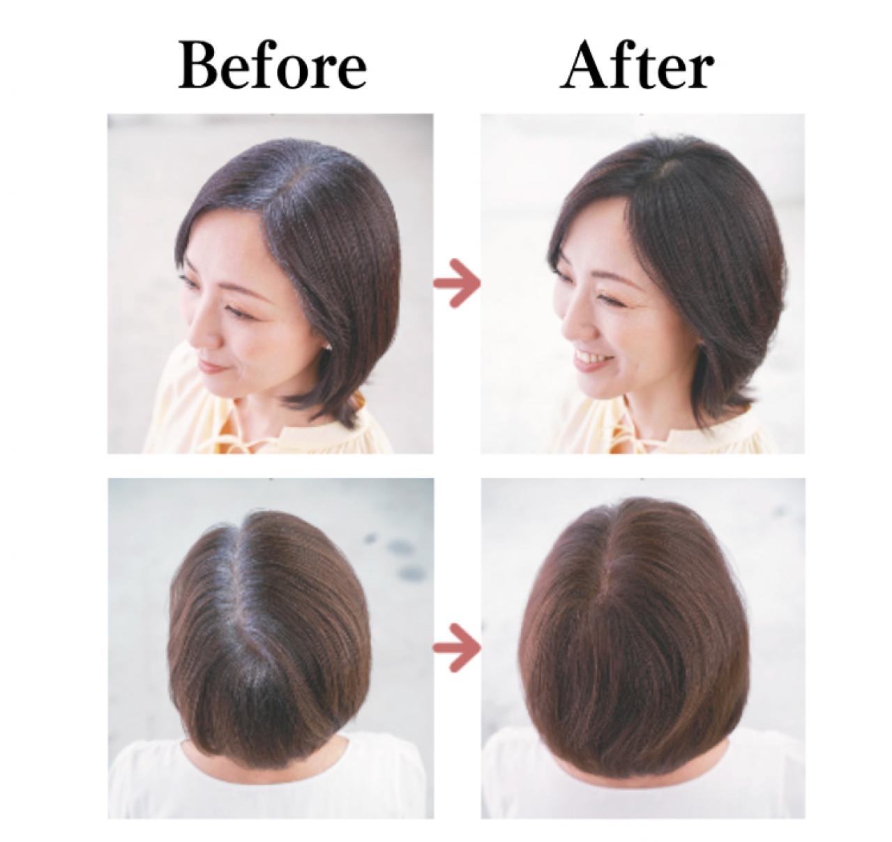 YouTuber化け子劇推しの【白髪隠し】一石三鳥のパウダー&スプレーとは？髪の立ち上げ、部分的な使い方も簡単に（画像8）