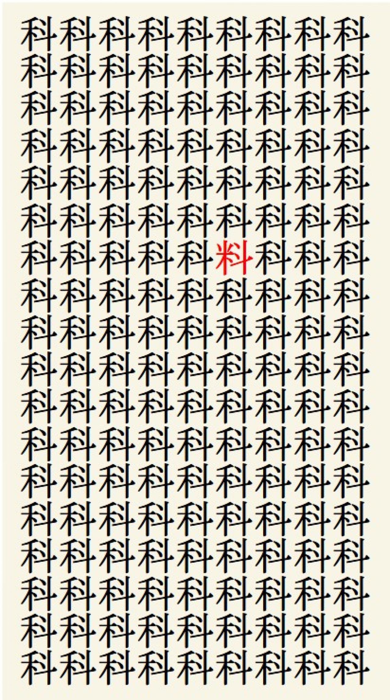 クイズ【1文字間違い】見つけられる？「科」の中にまぎれこんだもの（画像3）