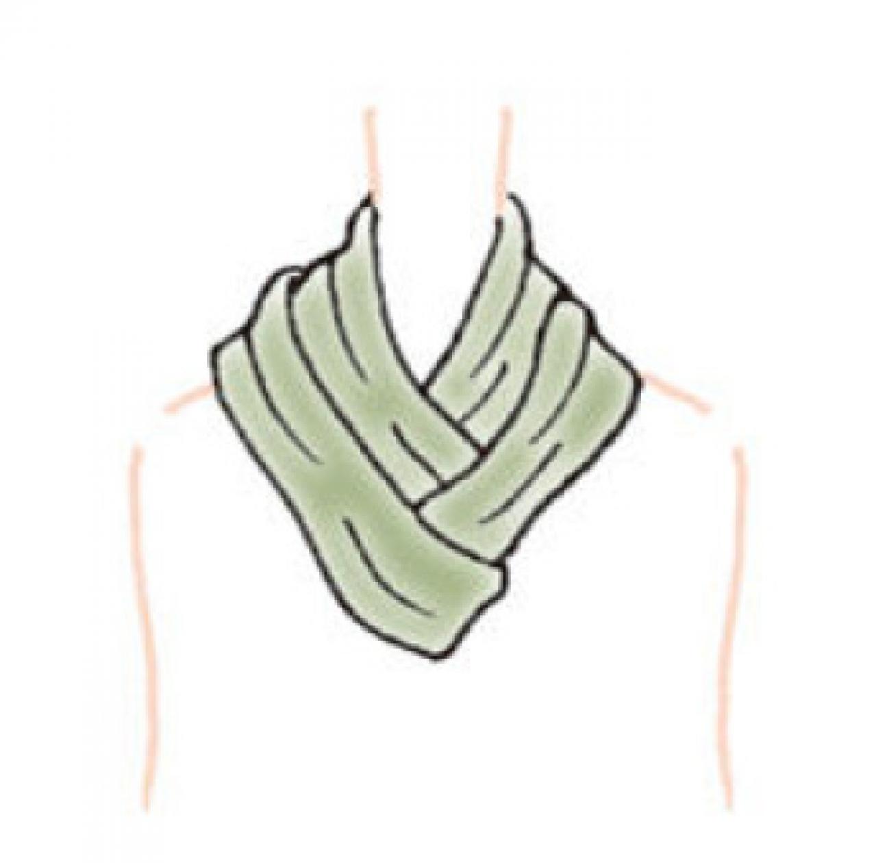 【スカーフの巻き方2選】ジャケットに合う！「チェーン チョーカー」と「ローズ結び」（画像11）