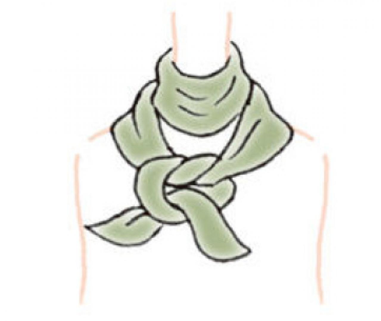 【スカーフの巻き方2選】ジャケットに合う！「チェーン チョーカー」と「ローズ結び」（画像10）