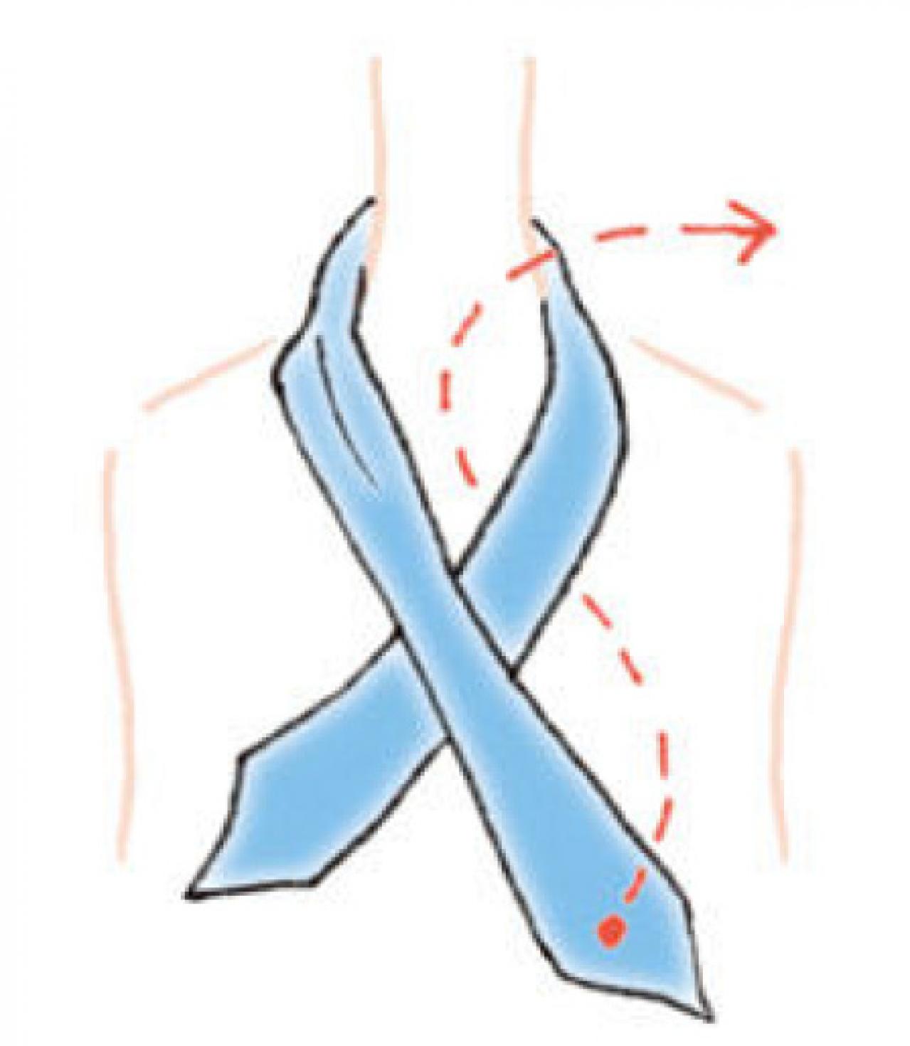 メンズの結び方を取り入れたらこんなにおしゃれ！【プチスカーフの結び方2選】「アスコットタイ」と「ネクタイ結び」（画像8）