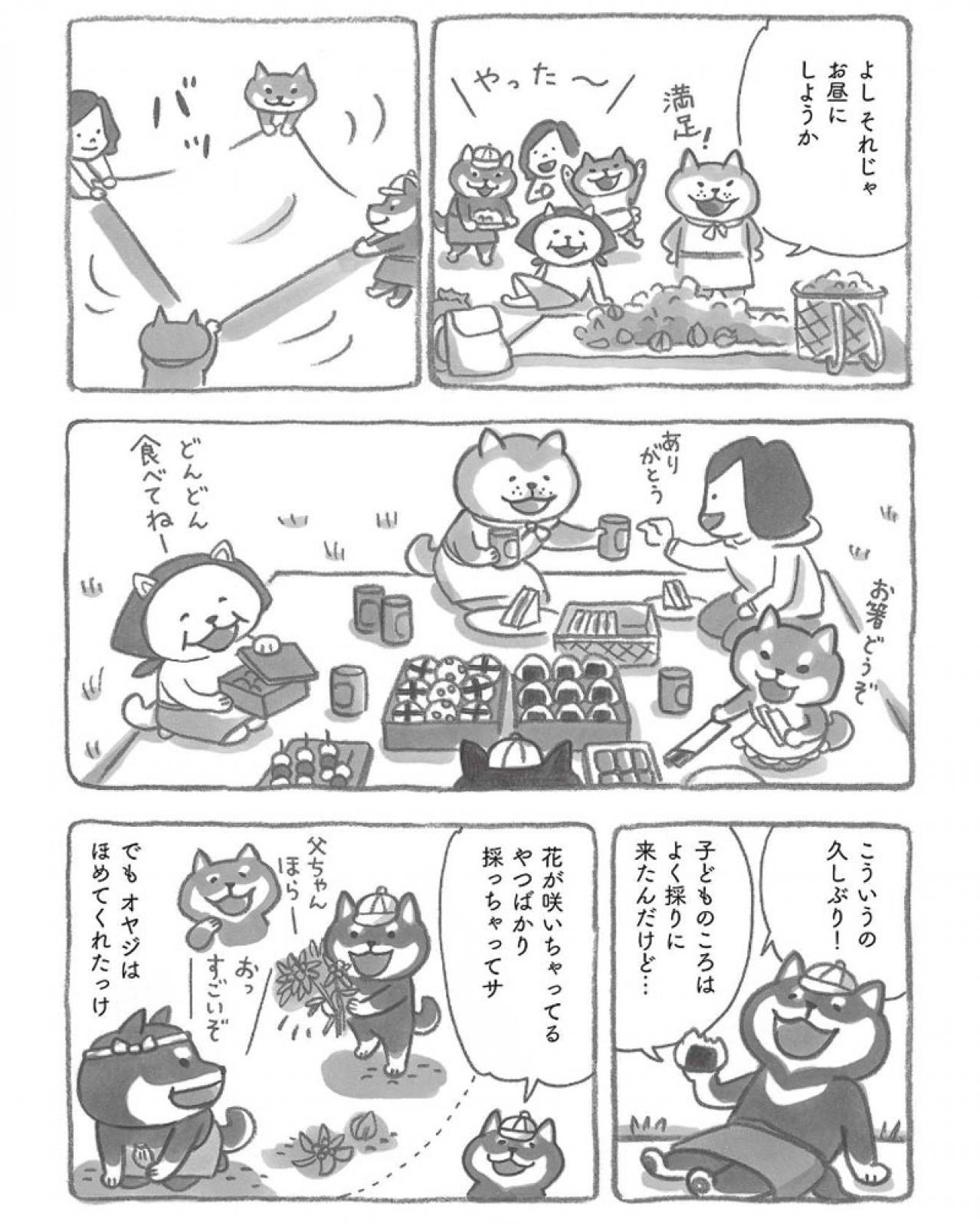 柴犬が後悔している6年前の父親とのやりとりは？マンガ【柴犬食堂#2】（画像2）