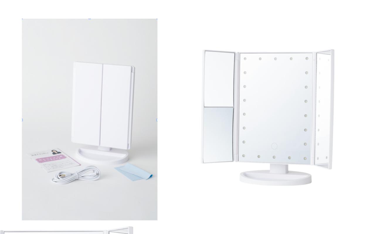 「最近近くが見えづらくなってきた…」人もメイクに困らない！便利すぎる「照明つき卓上三面鏡」とは？（画像10）