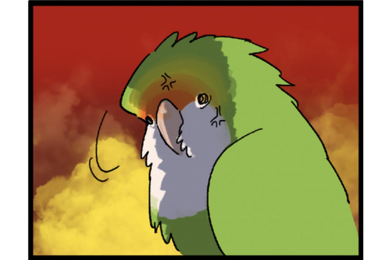 【鳥マンガ＃7】寂しがり屋の女帝、偽卵戦争ついに集結